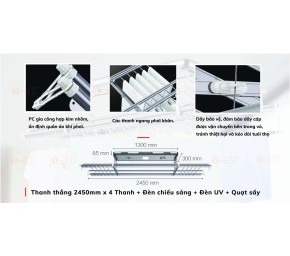 GIÀN PHƠI TỰ ĐỘNG V0335