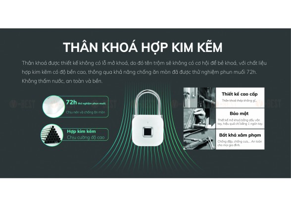KHOÁ VÂN TAY (FINGERPRINT LOCK)