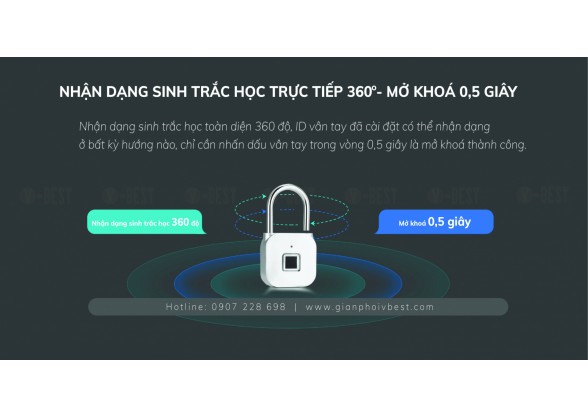 KHOÁ VÂN TAY (FINGERPRINT LOCK)