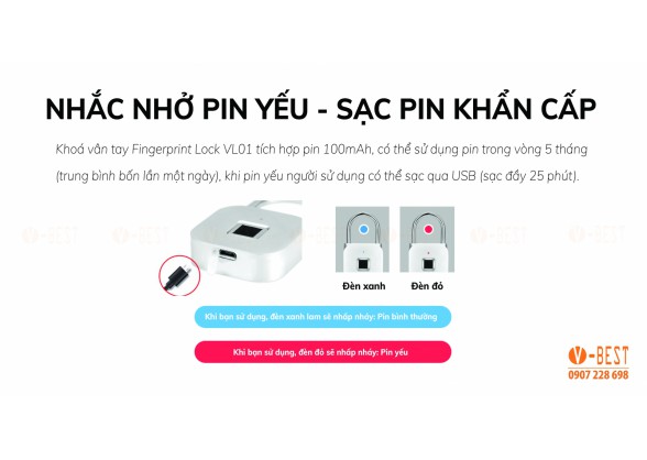 KHOÁ VÂN TAY (FINGERPRINT LOCK)