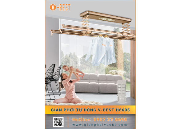 GIÀN PHƠI ĐIỆN TỬ H6605