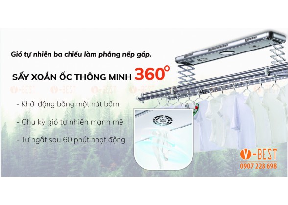 GIÀN PHƠI TỰ ĐỘNG V0335
