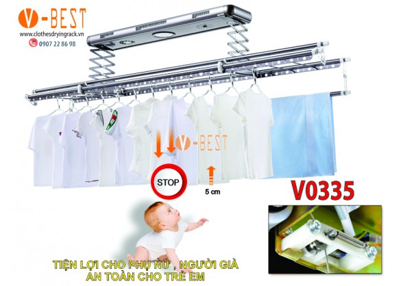 GIÀN PHƠI TỰ ĐỘNG V0335