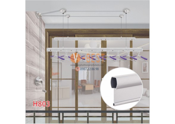 GIÀN PHƠI QUAY TAY H803