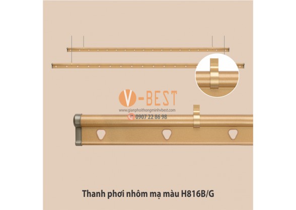 GIÀN PHƠI QUAY TAY H816B/G