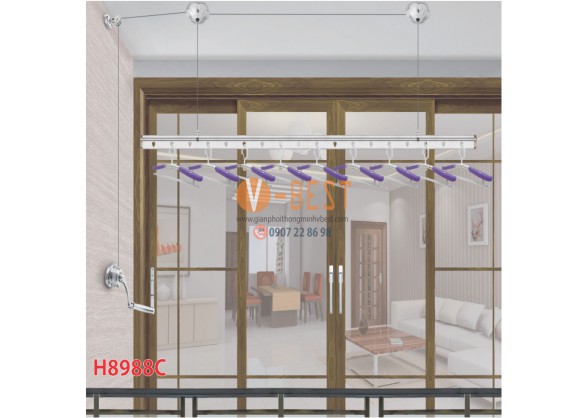 GIÀN PHƠI QUAY TAY H819