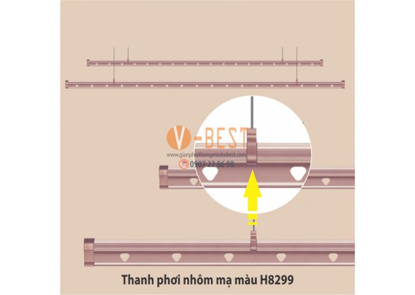 GIÀN PHƠI QUAY TAY H8299