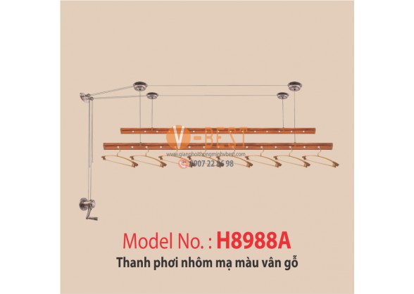 GIÀN PHƠI QUAY TAY H8988A