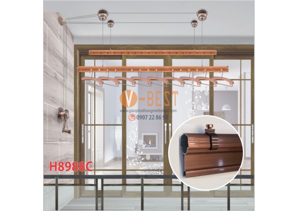 GIÀN PHƠI QUAY TAY H8988C