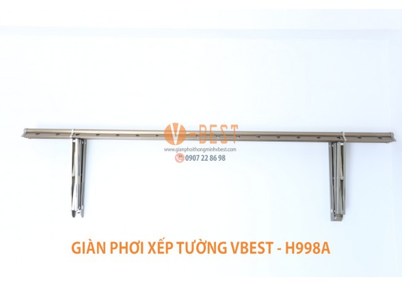 GIÀN PHƠI XẾP TƯỜNG H998A