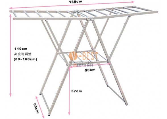 GIÀN PHƠI CHỮ A H311