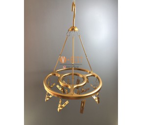 MÓC NHÔM TRÒN 15 KẸP MV01