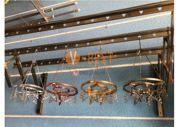 MÓC NHÔM TRÒN 15 KẸP MH04