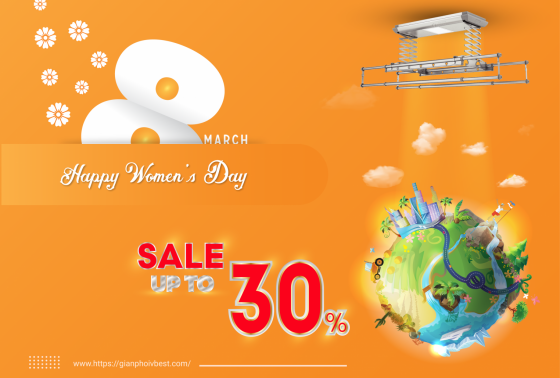 HAPPY SALE 8/3 - VÌ PHỤ NỮ LÀ ĐỂ YÊU