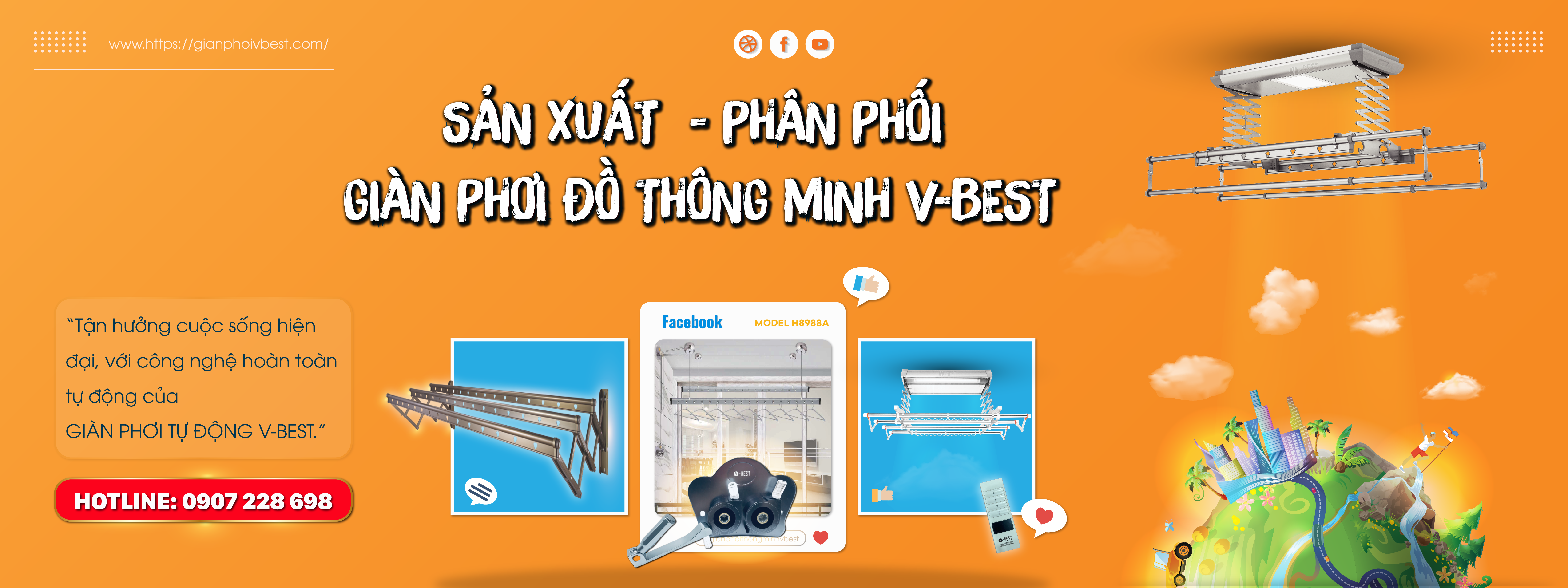 GIÀN PHƠI THÔNG MINH VBEST