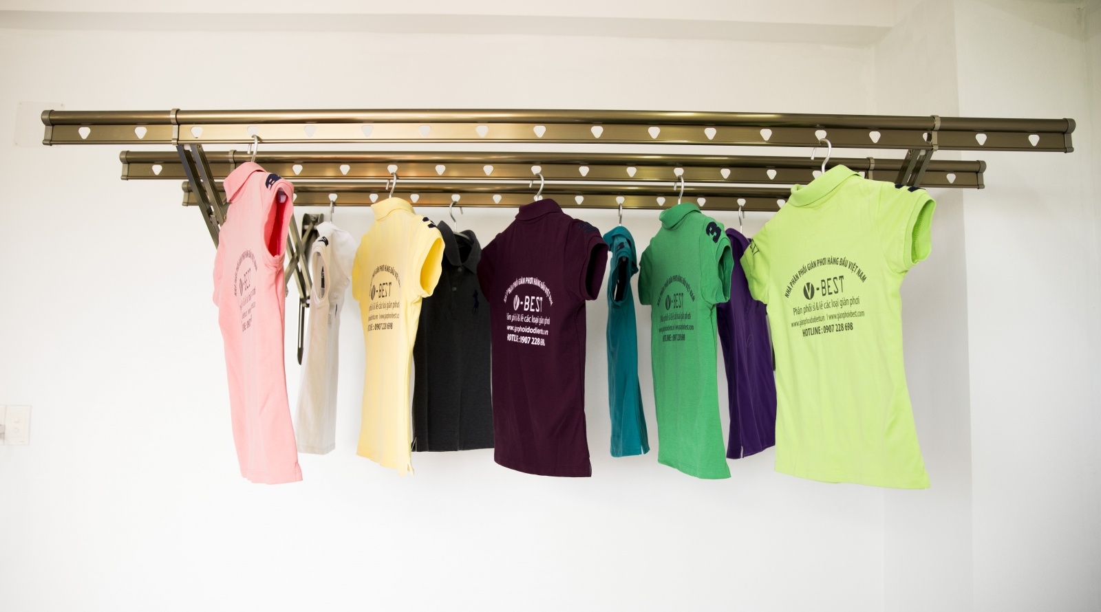 giàn phơi xếp tay