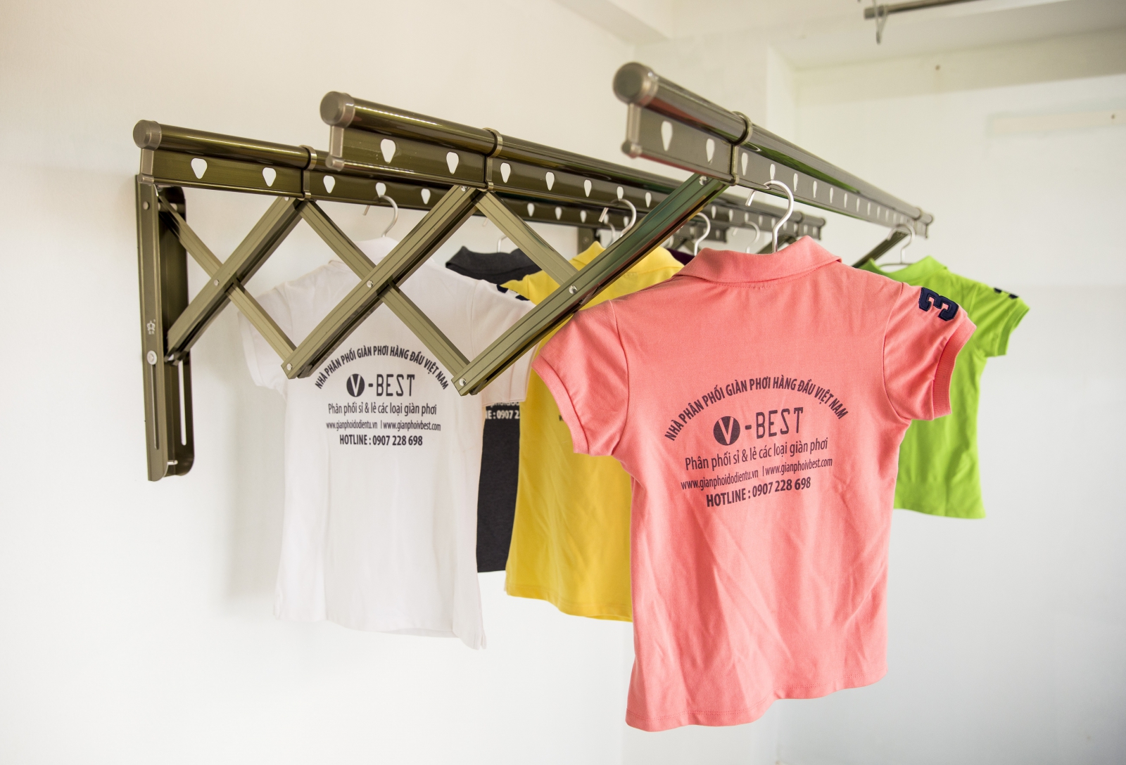 giàn phơi xếp tay