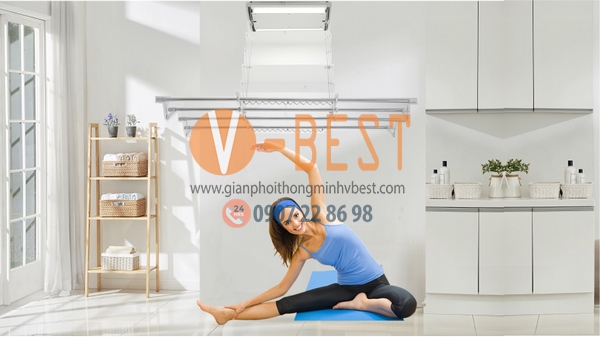 Giàn phơi điện tử H80S