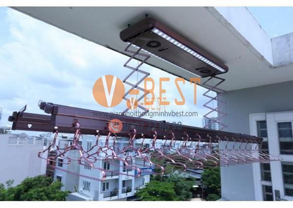 giàn phơi điện tử H6601