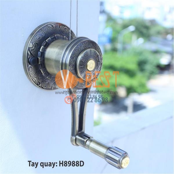 Giàn phơi quay tay H8988D